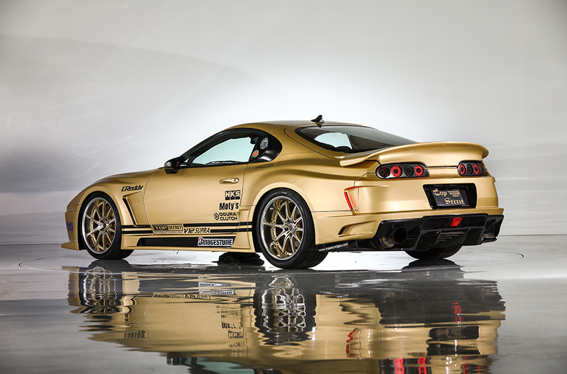 Illustration for article titled This V12, 222-MPH Monster Of A Toyota Supra Is Up For Auction Soon